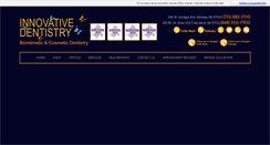 Desktop Screenshot of innovativedds.com